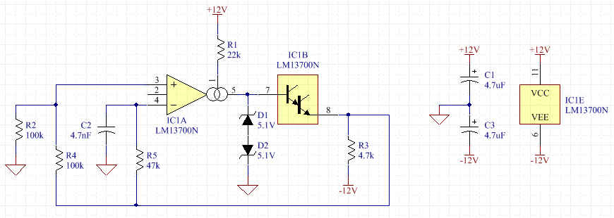 Clamped multivibrator