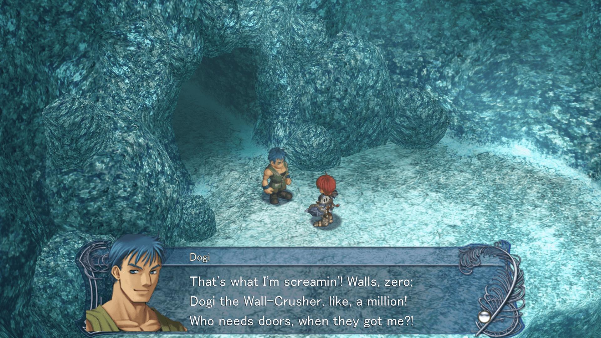 Dogi in Ys: The Oath in Felghana