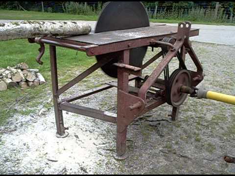 Belt driven saw