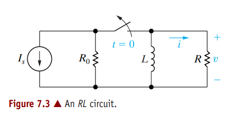 An RL circuit