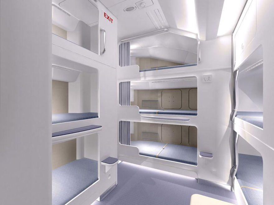 A380 Crew Rest Cabin