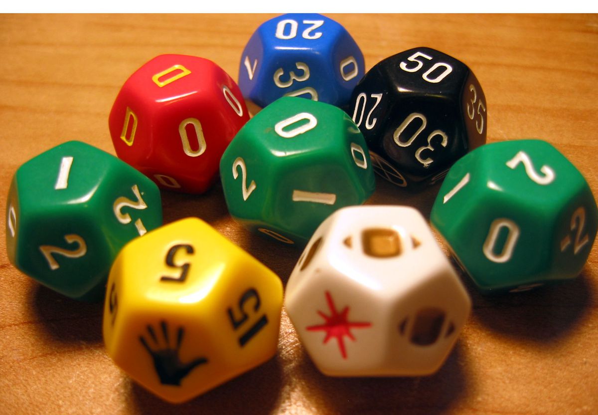 The dice from Go Long