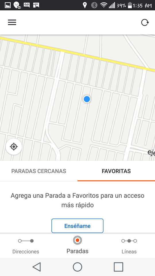 captura de app moovit