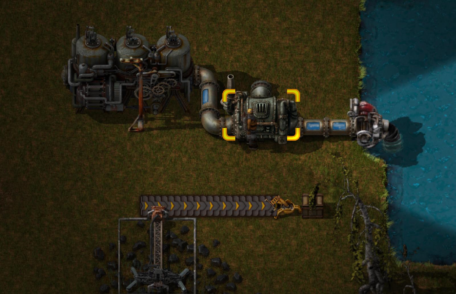 Screenshot from Factorio