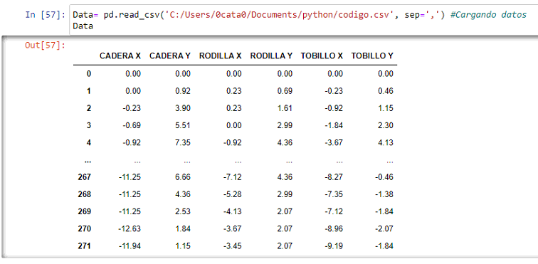 matriz data frame python pandas