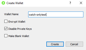 create wallet