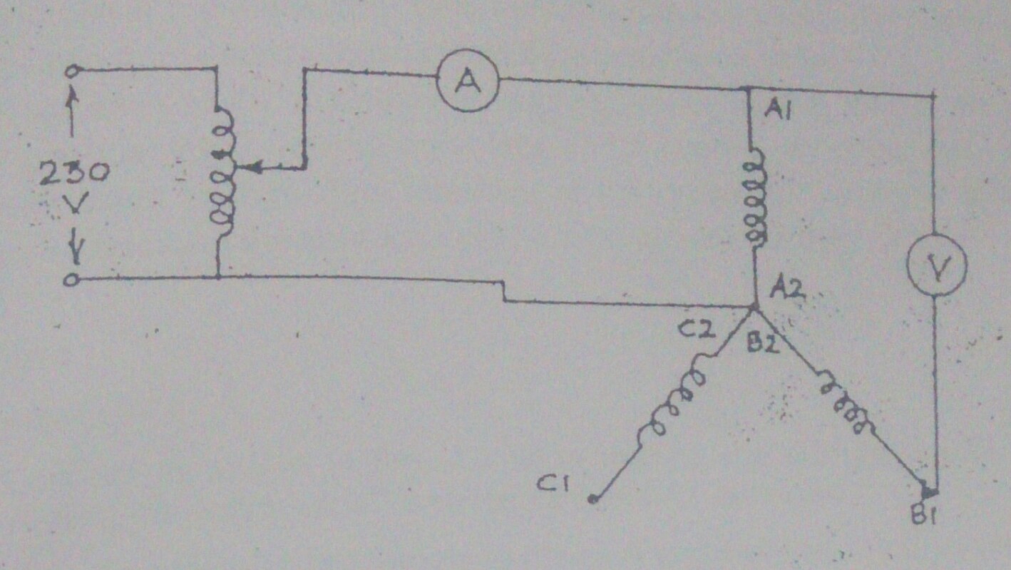 Used variac to make 100 V.