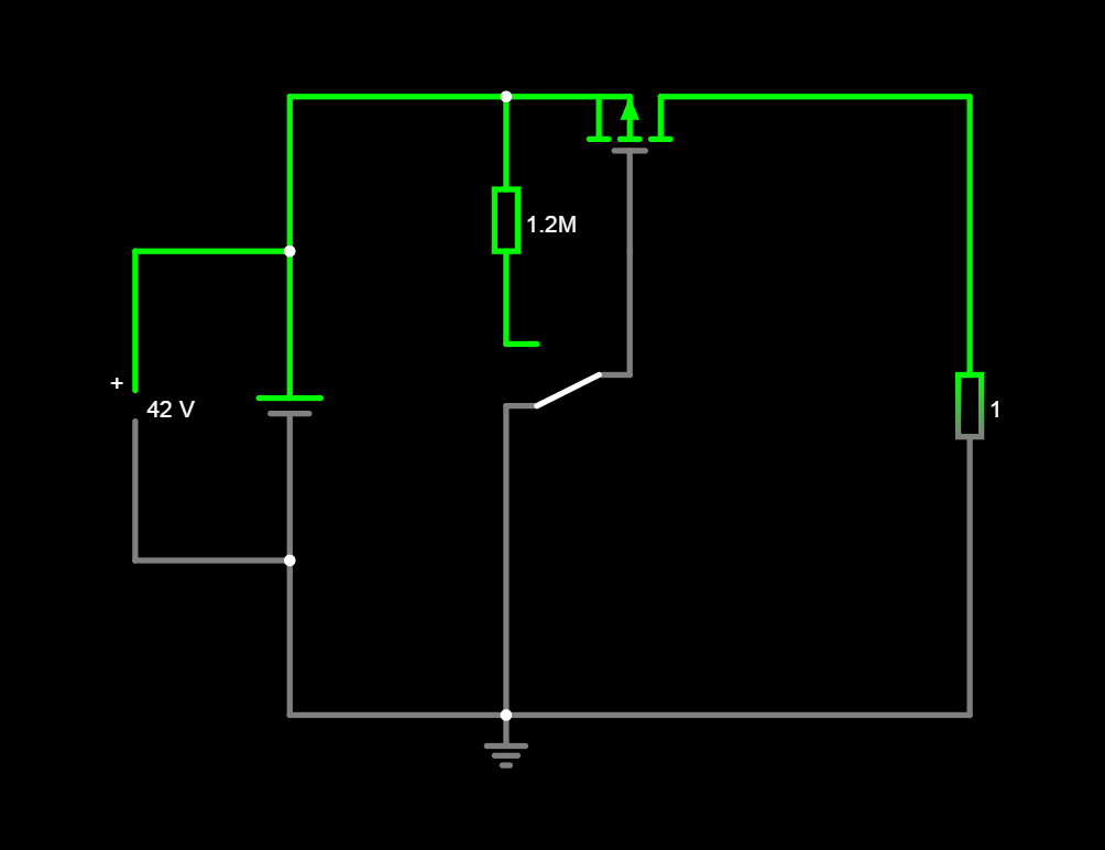 the first configuration