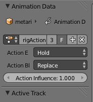 Animation Data panel