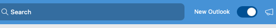 New Outlook Toggle