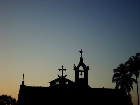 Church in the evening