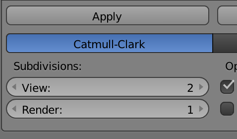 image of subdivision surface modifier