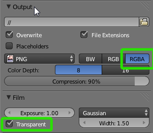 Saving PNG with alpha using Cycles