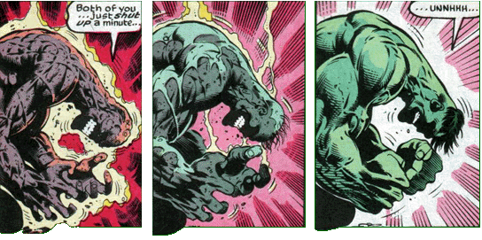 The Hulk recovers from Vector's devastating attack - Incredible Hulk vol. 2 #398