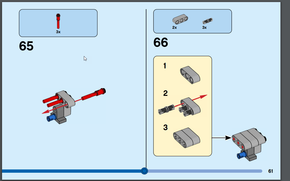 page from street racer instructions