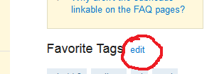 Favorite Tags