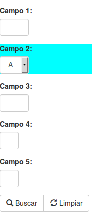 Así se ve sin utilizar display: inline-block;