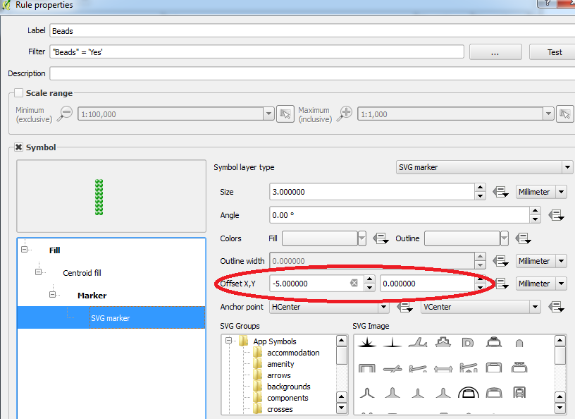 SVG properties