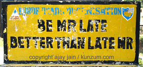 Be Mr Late Better Than Late Mr