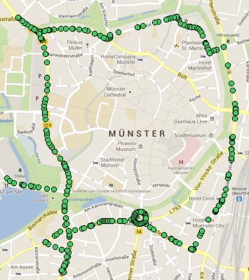 Points layer in QGIS