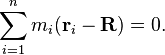 center of mass