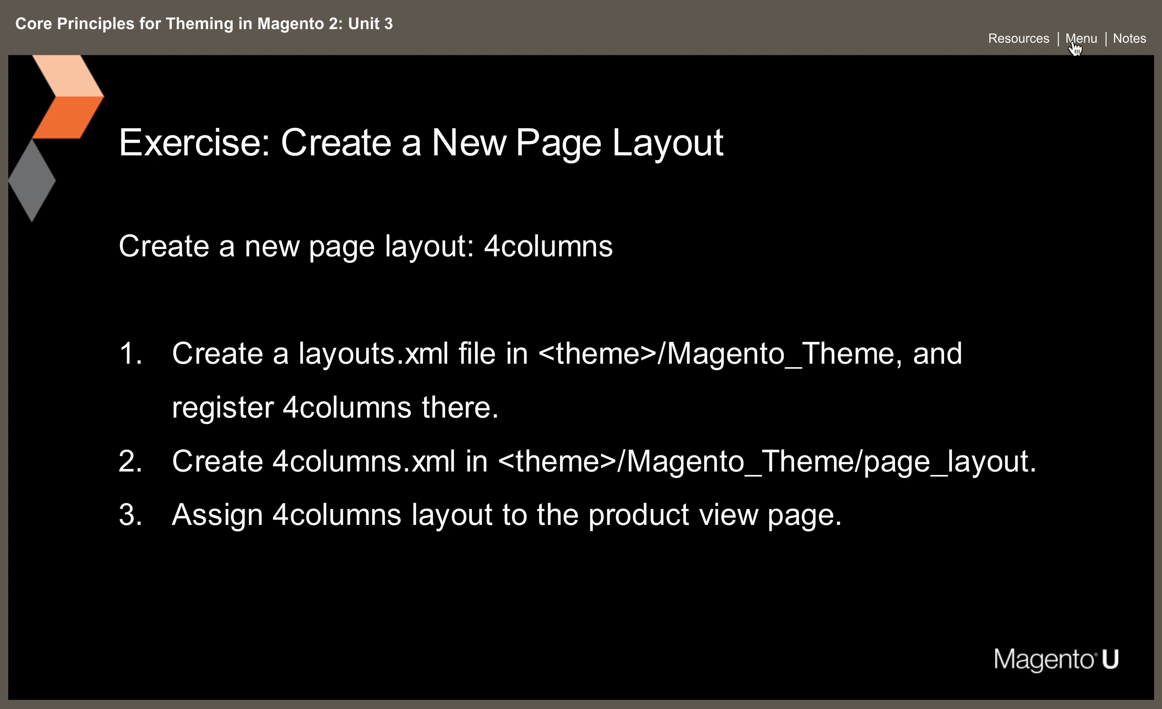 Core Principles for Theming in Magento 2 - Unit 3 - 6.9