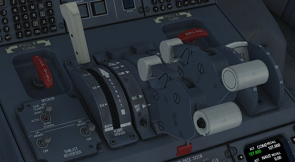 CRJ Thrust Levers