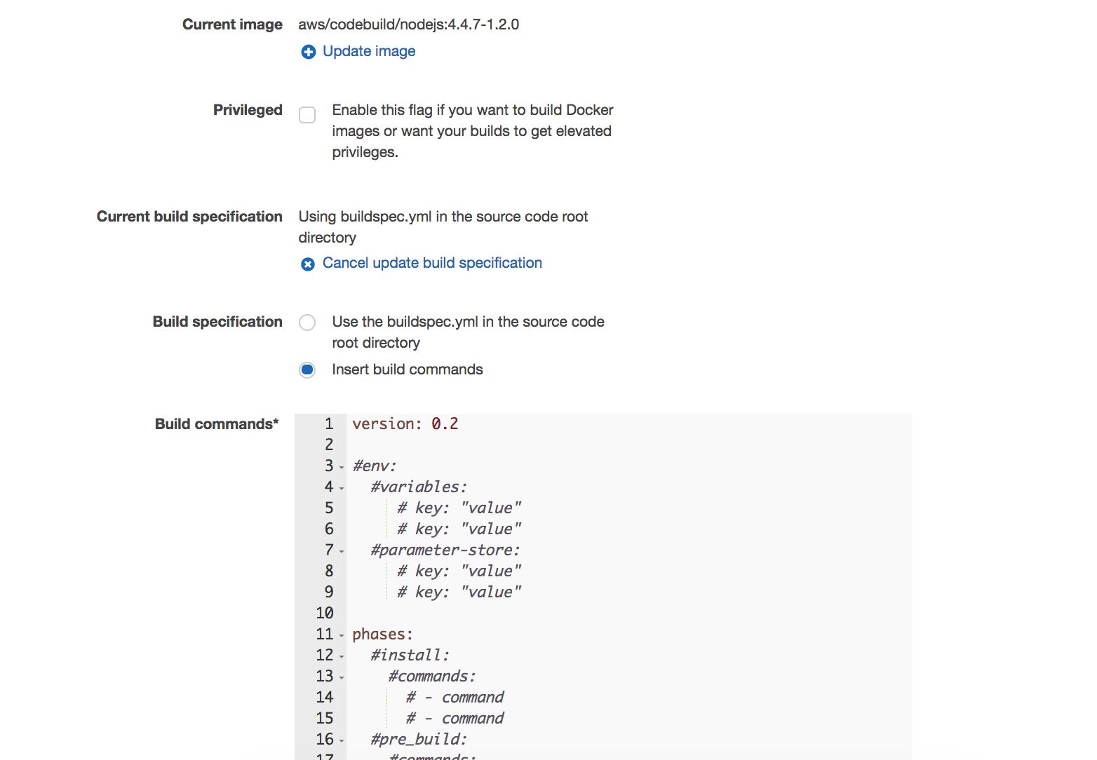 CodeBuild Project