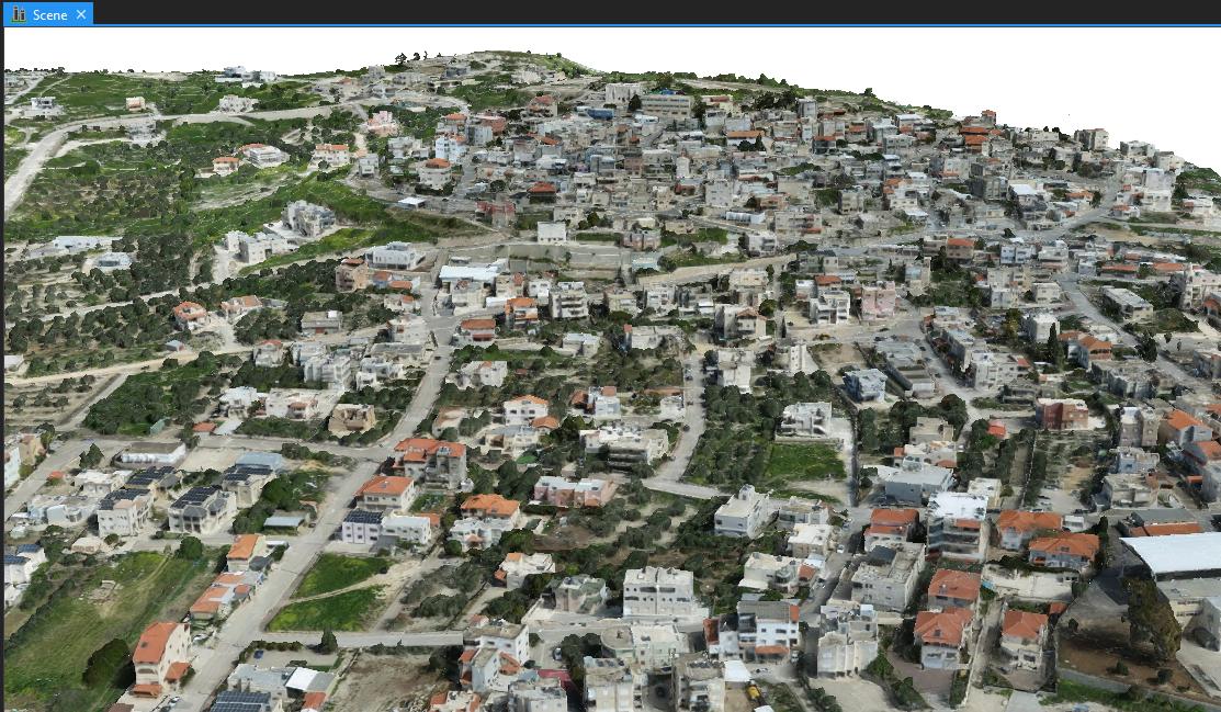 The 3D image on ArcGIS Pro