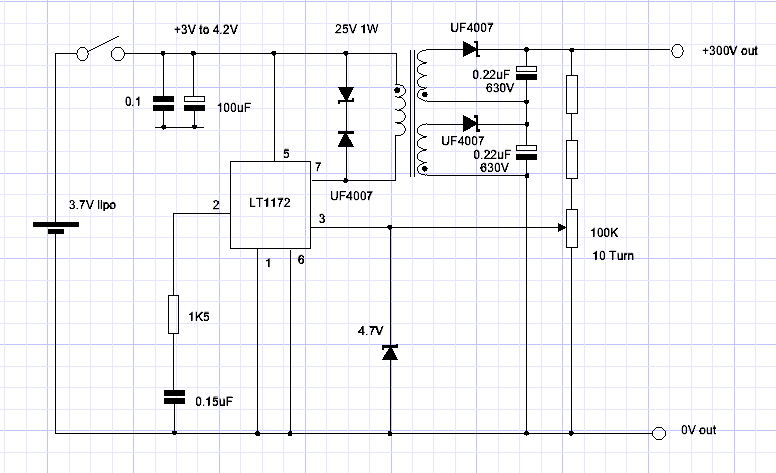 LT1172 circuit