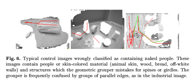 Typical control images wrongly classified as containing naked people