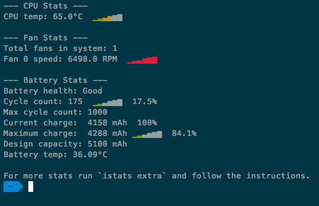 CPU Temperature and Fan Speed