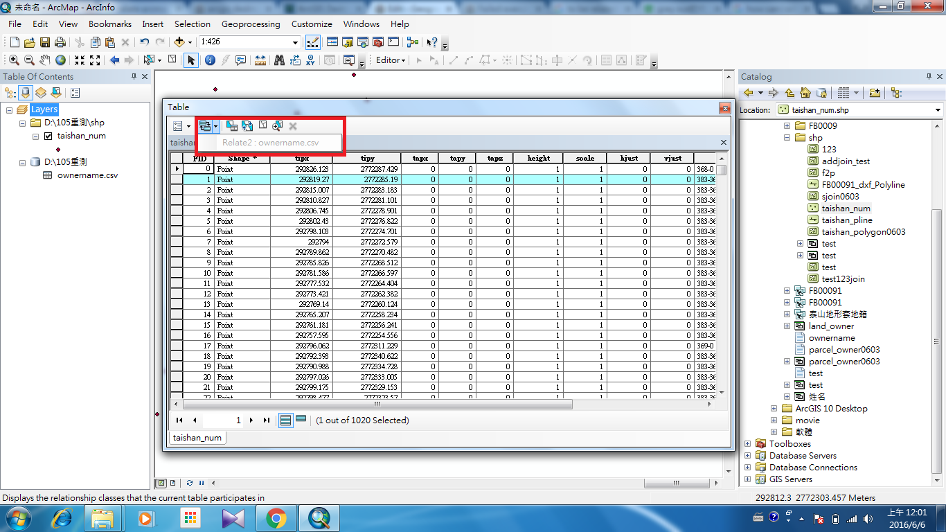 Arcgis Desktop - Relating Shapefile To Excel Table In ArcMap ...