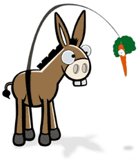 Dangling a carrot