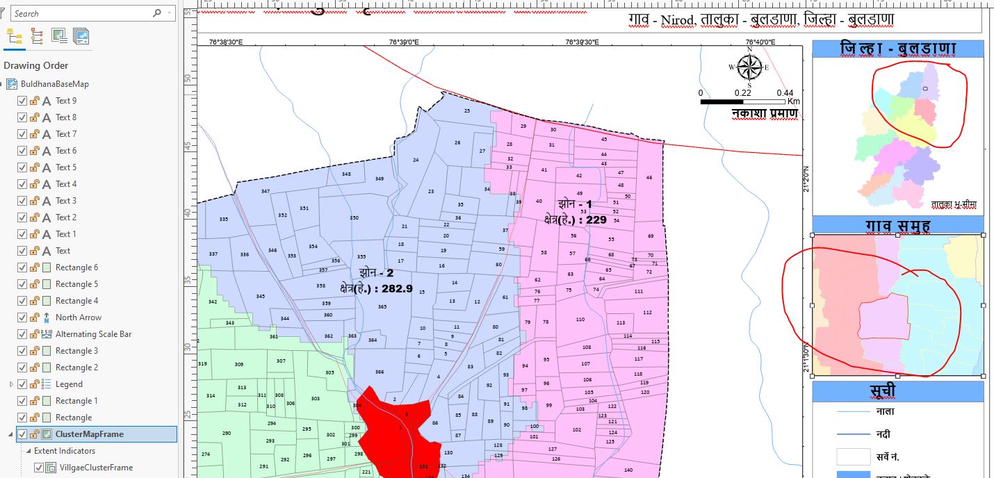 Data in MapFrame