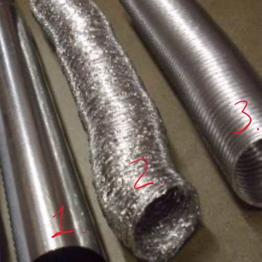 types of dryer ductwork