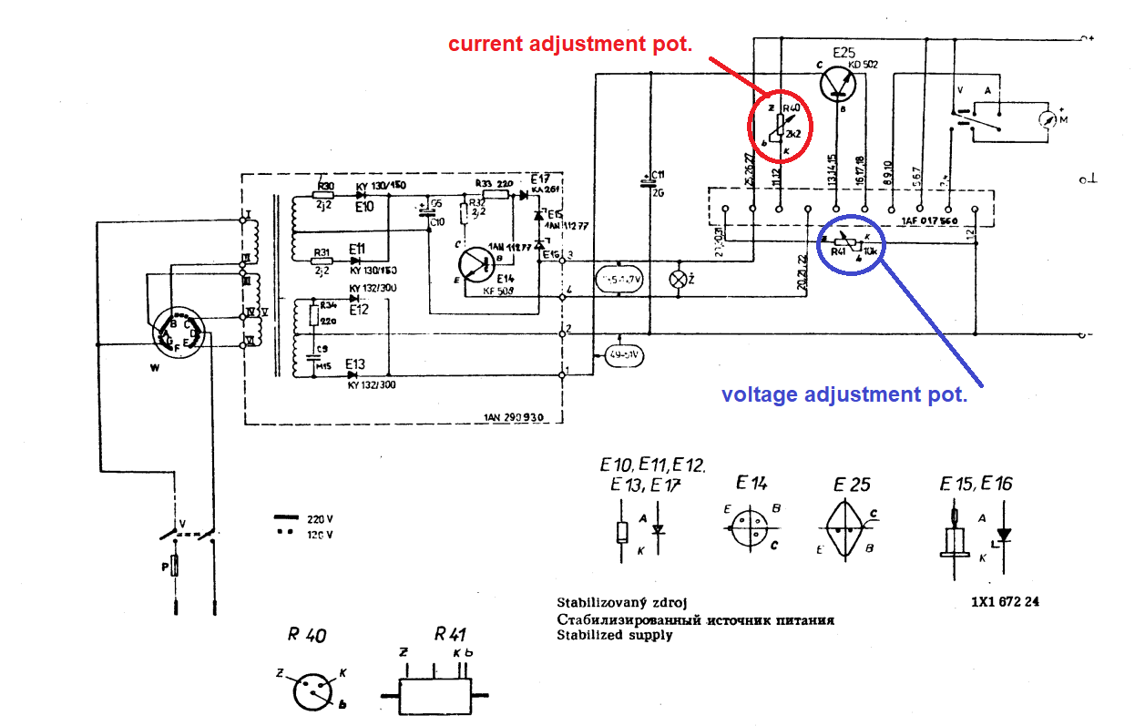 power supply main schematic