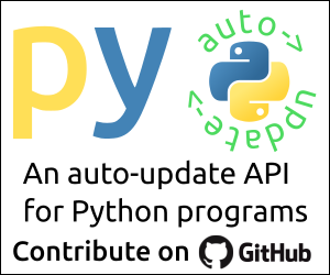 Contribute to Pyautoupdate on Github