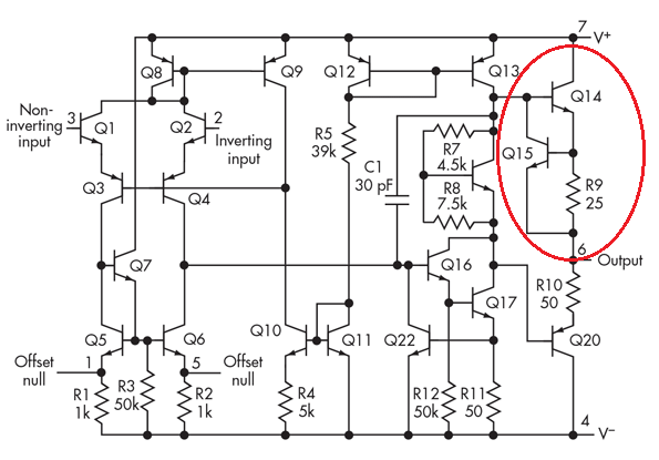 741 current limiter