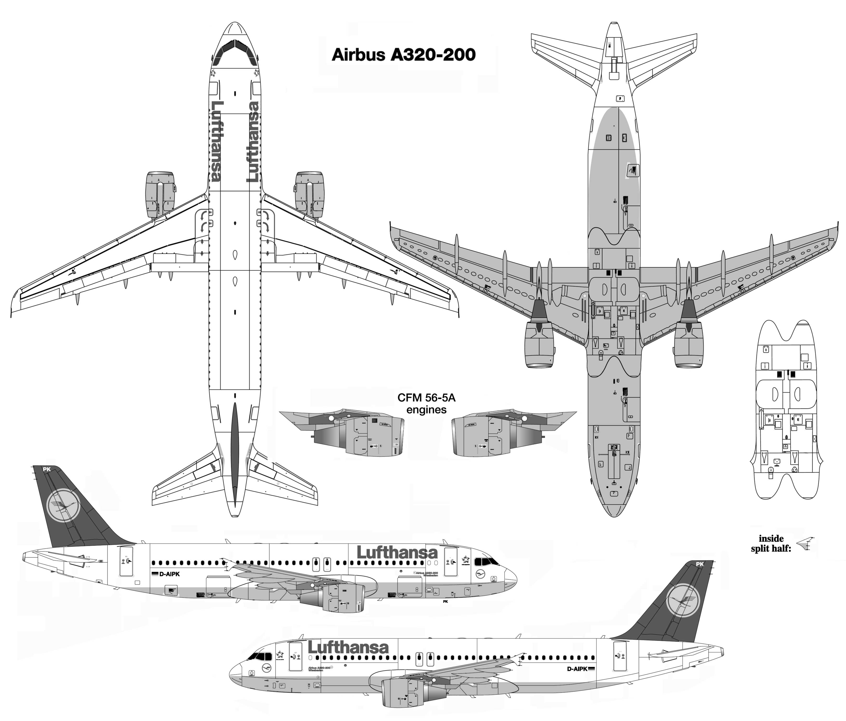 a320-200 blueprints