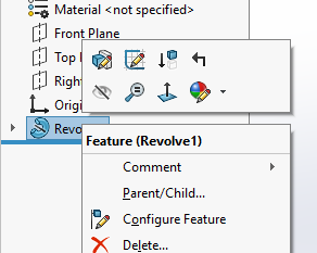 configure feature