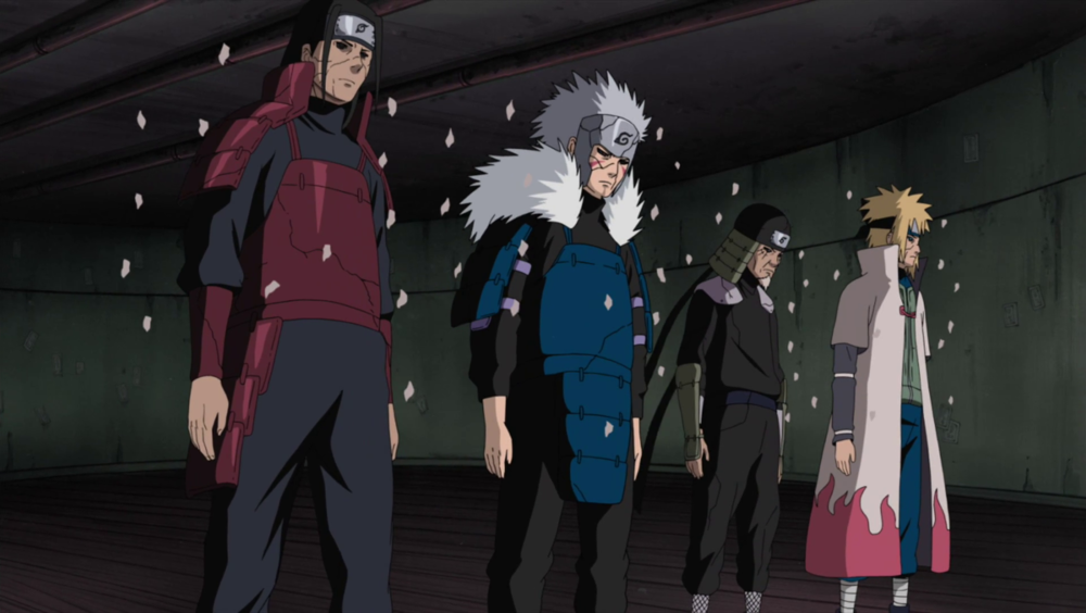 Summoning of the 4 Hokage