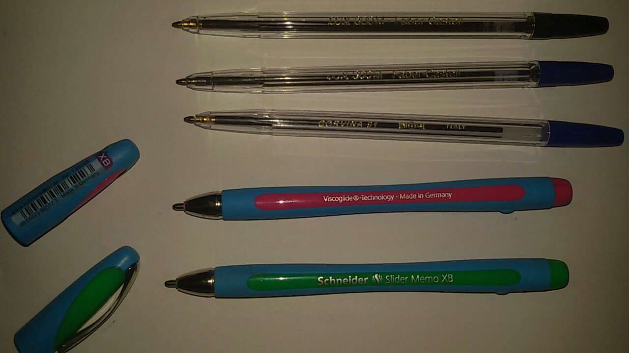 picture of mentioned pens