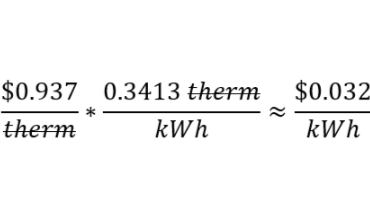 equation with terms dropped out