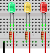 Traffic lights ciruit