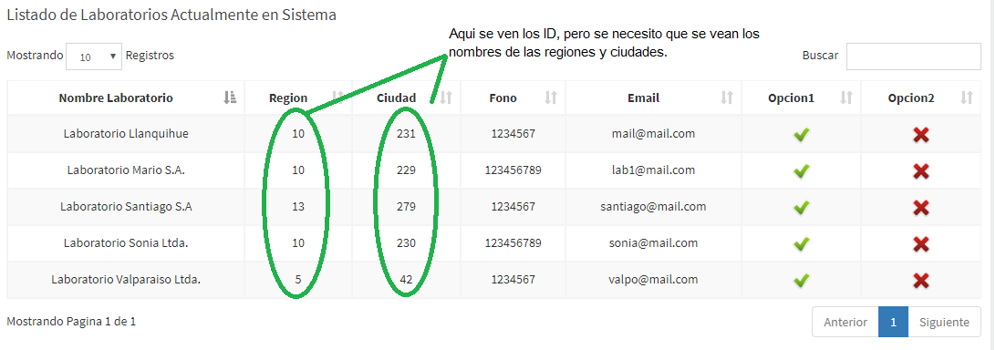 IMAGEN DE VISUALIZACION DE REGISTROS