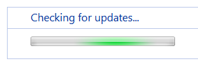 indeterminate progress bar windows