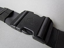 side release buckle, also known as parachute buckle and snap-fit buckle