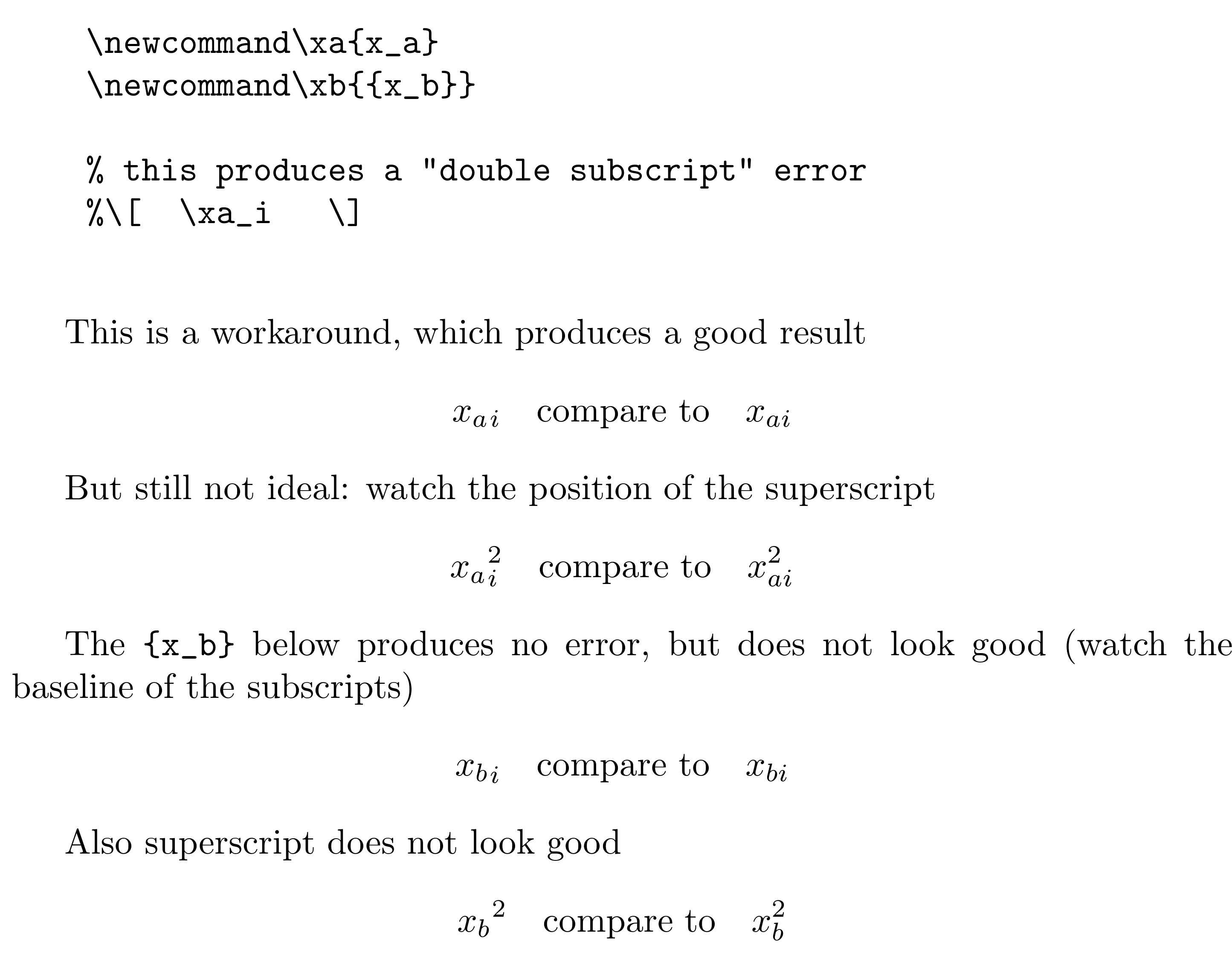 what is a subscript