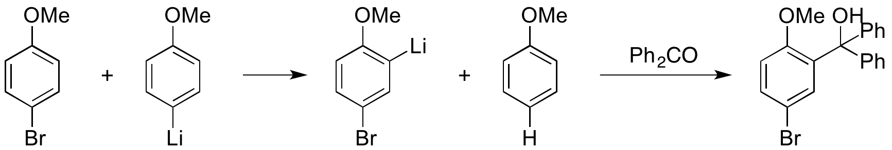 lithium-hydrogen exchange